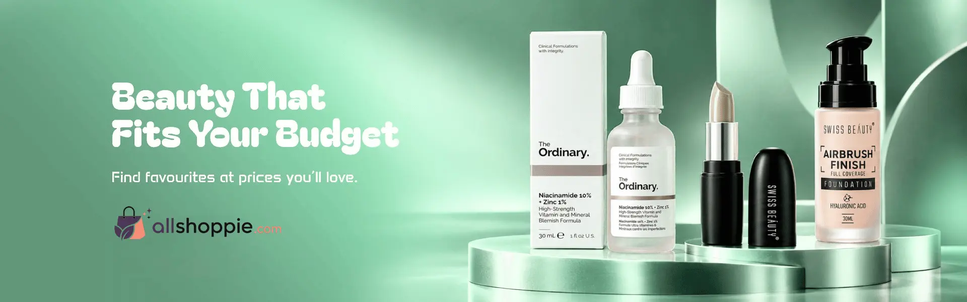 All Shoppie Skincare Banner