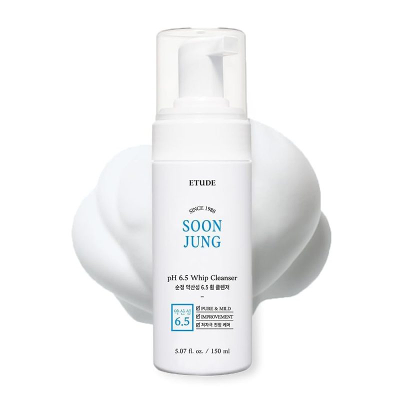 ETUDE SoonJung pH 6.5 Whip Cleanser