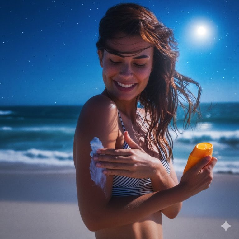 Should I Put Sunscreen on at Night