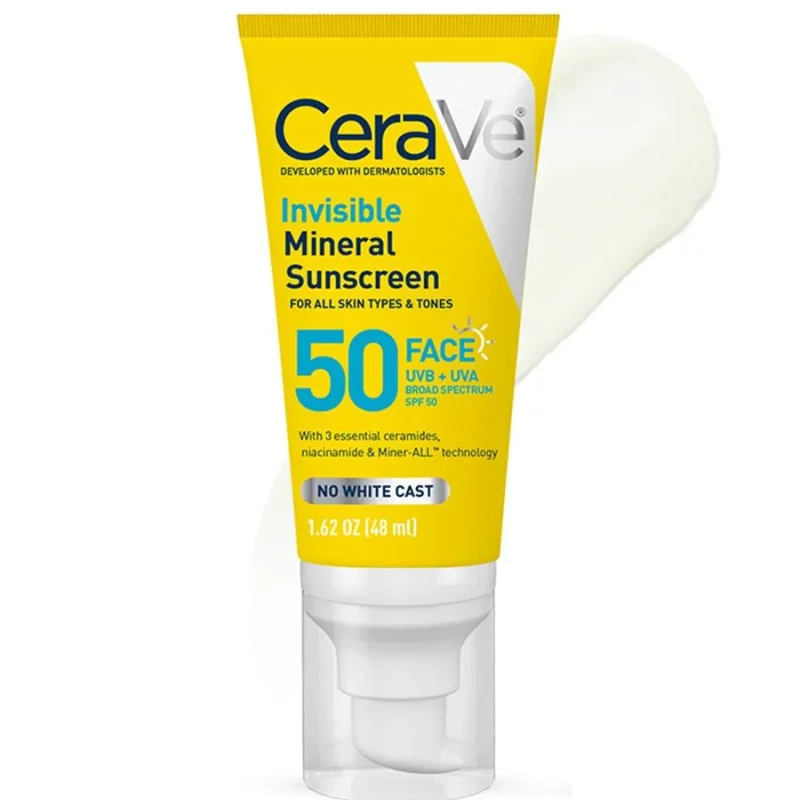 Invisible Mineral Sunscreen SPF 50 Face