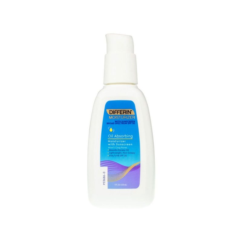 Differin Oil Absorbing Moisturizer With Sunscreen Broad Spectrum SPF 30