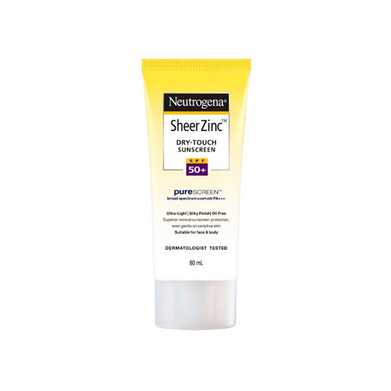 Neutrogena Sheer Zinc Dry Touch Sunscreen SPF50+