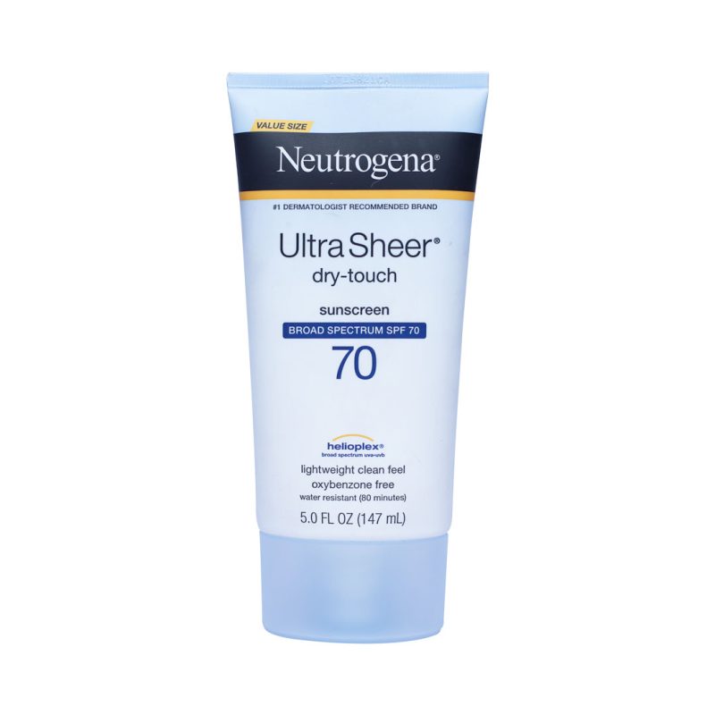 Neutrogena Ultra Sheer Dry-Touch Broad Spectrum SPF 70 Sunscreen