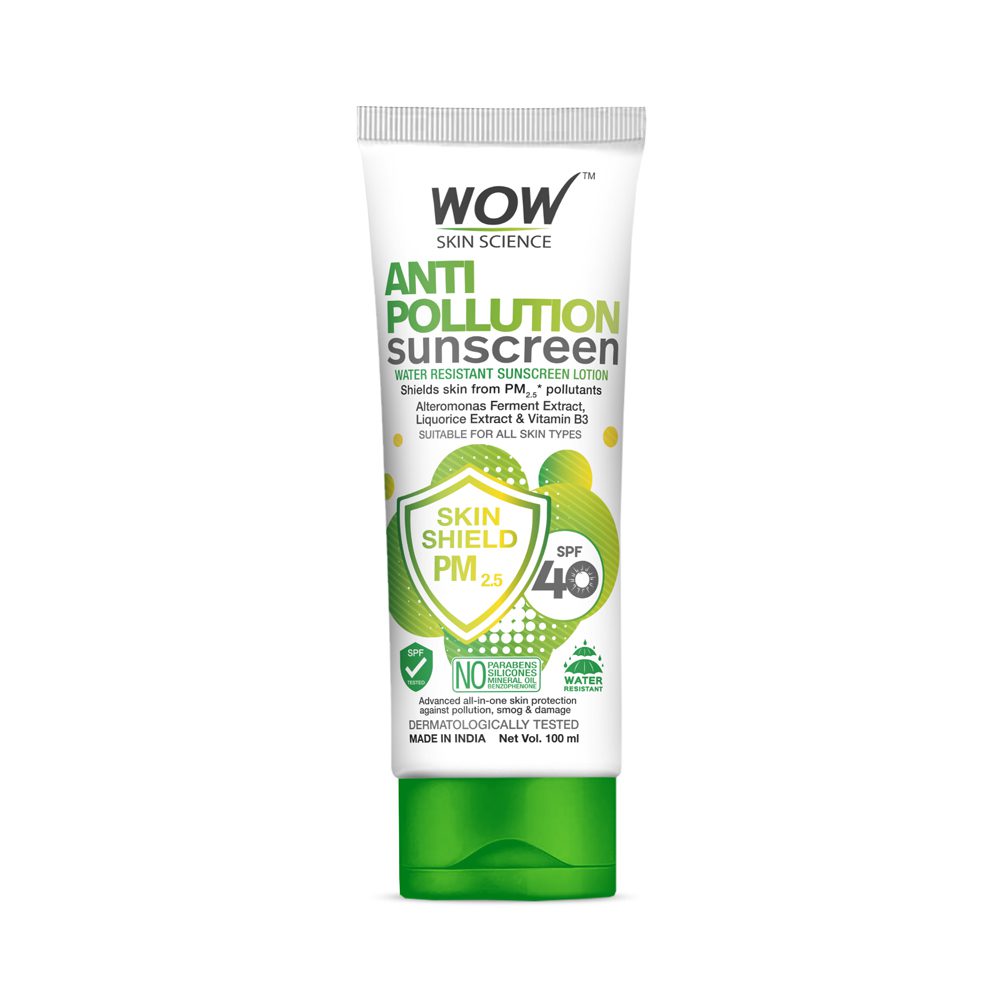 Wow Skin Science Anti Pollution Sunscreen Spf 40 Lotion - Image 3