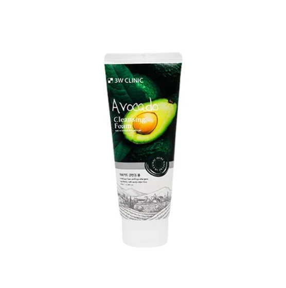 3W Clinic Avocado Cleansing Foam 100ml
