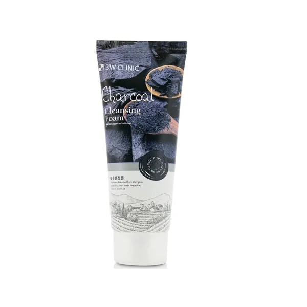 3W Clinic Charcoal Cleansing Foam100ml