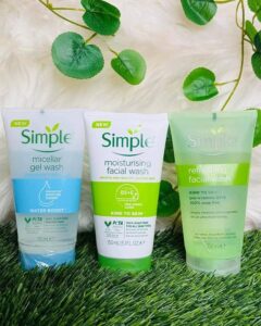 simple face wash​