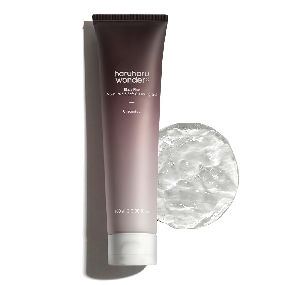 HARUHARU wonder Black Rice Moisture 5.5 Soft Cleansing Gel