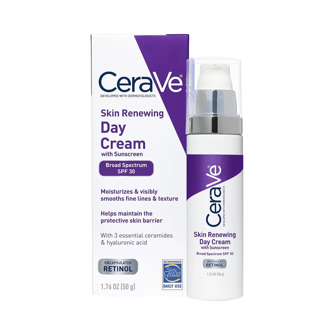 CeraVe Skin Renewing Day Cream with Sunscreen SPF 30