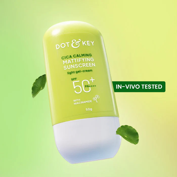 50g Dot & Key Cica Calming Mattifying Sunscreen SPF 50 PA++++