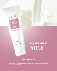 Lavino Milk Brightening Face Wash