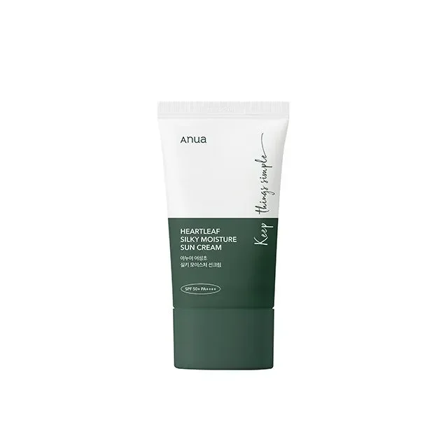 Anua Heartleaf Silky Moisture Sunscreen 50ml