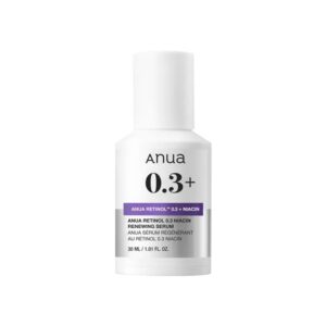 Anua Retinol 0.3% + Niacin Renewing Serum - 30ml