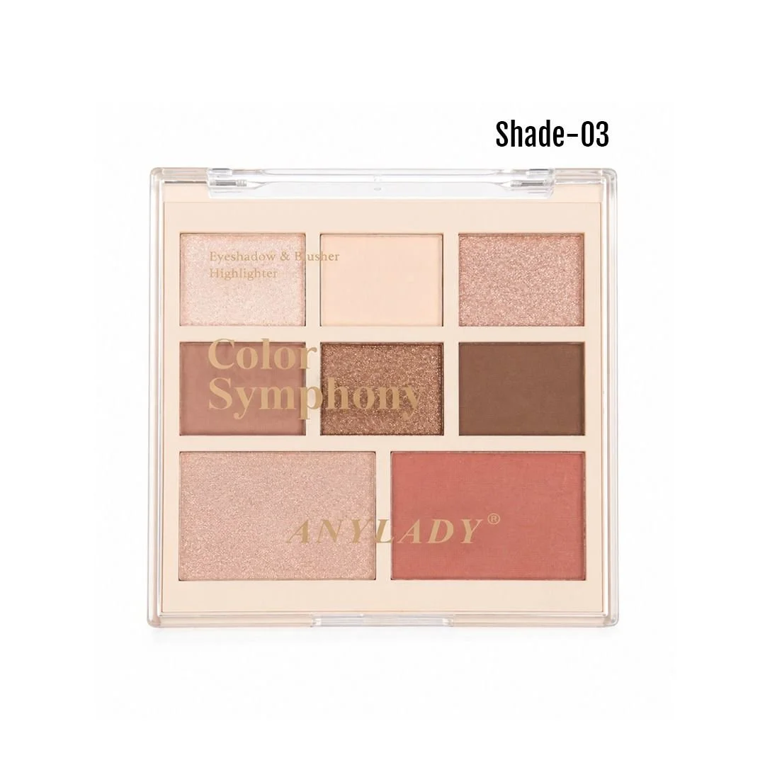 Anylady Color Symphony Eyeshadow Palette Shade 03