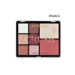 ANYLADY I Have A Crush Eyeshadow & Blusher Palette – 02