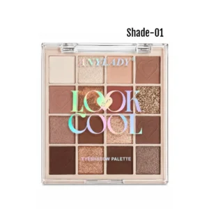 Anylady Look Cool 16 Color Eyeshadow Palette Shade 01