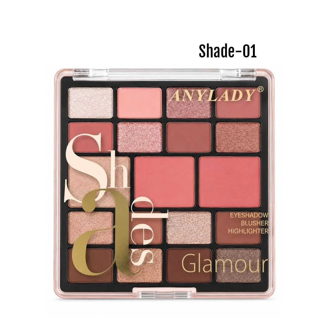 Anylady Shades of Glamour Eyeshadow Palette 01