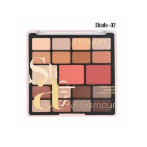 Anylady Shades of Glamour Eyeshadow Palette 02