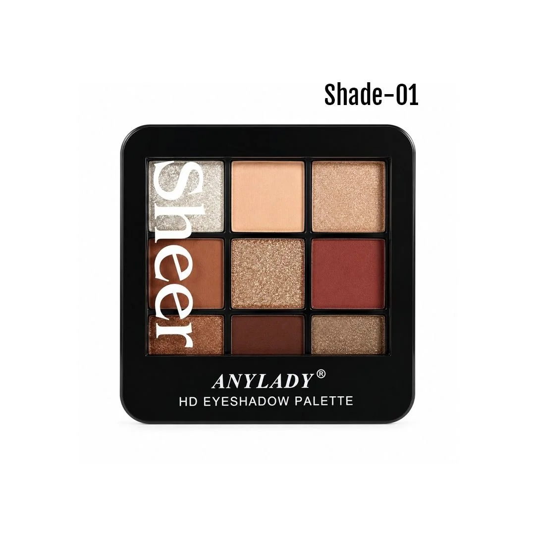 Anylady Sheer HD Eyeshadow Palette Shade 01