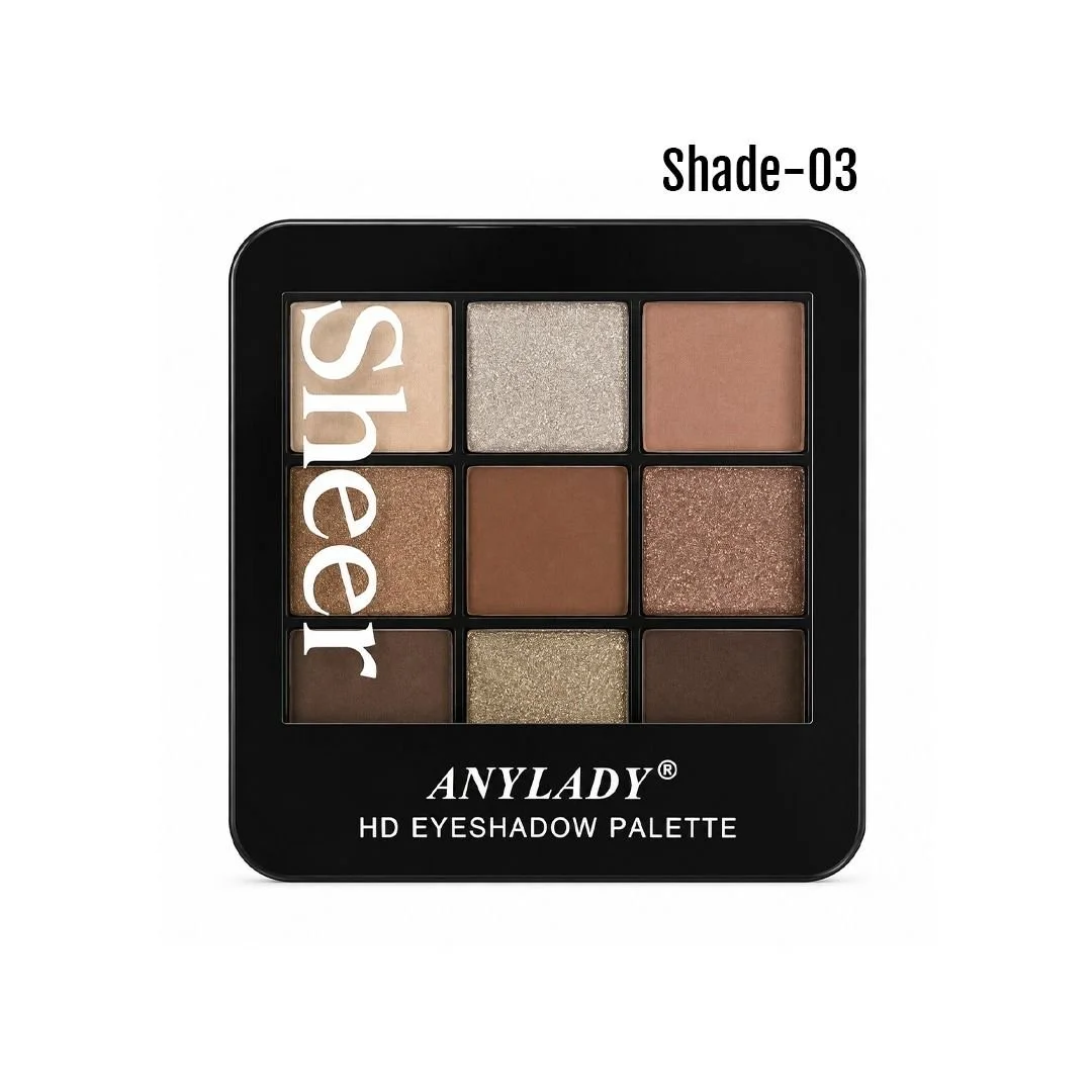 Anylady Sheer HD Eyeshadow Palette Shade 03