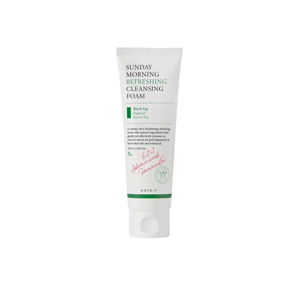Axis-Y Sunday Morning Refreshing Cleansing Foam 120ml