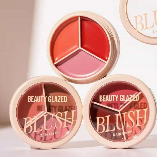 Beauty Glazed Blush & Lip Cream 12gm