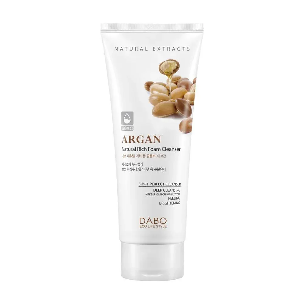 DABO Argan Natural Rich Foam Cleanser