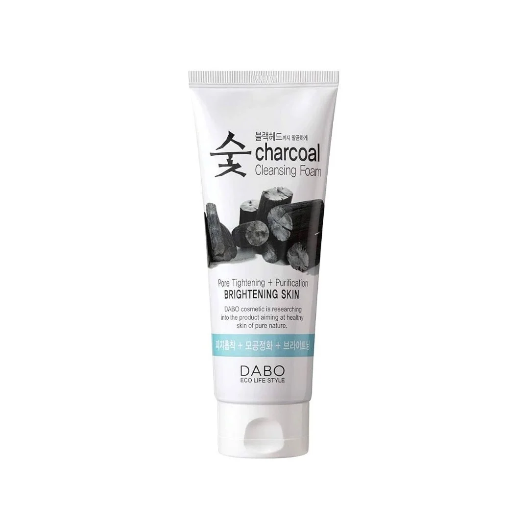 Dabo charcoal foam cleansing brightening skin - 150ml