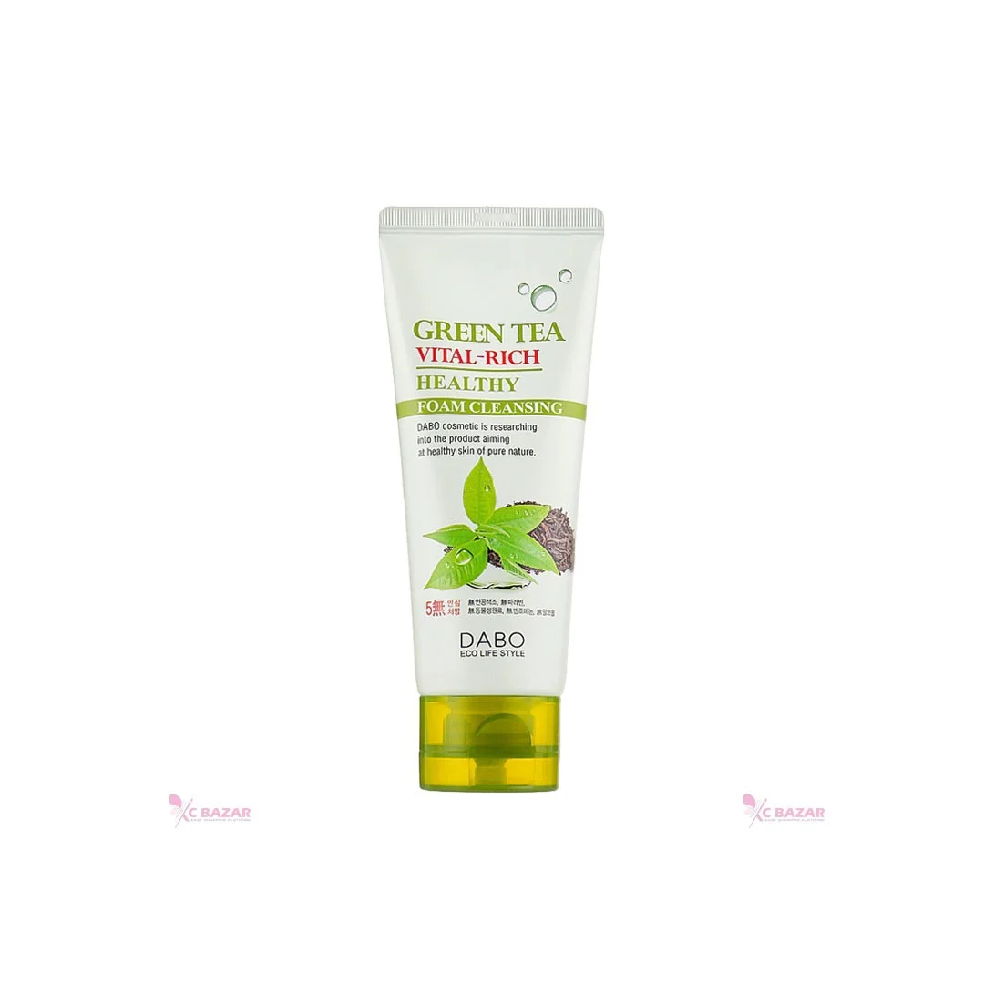 Dabo Green Tea Vital Rice Healthy Foam Cleansing