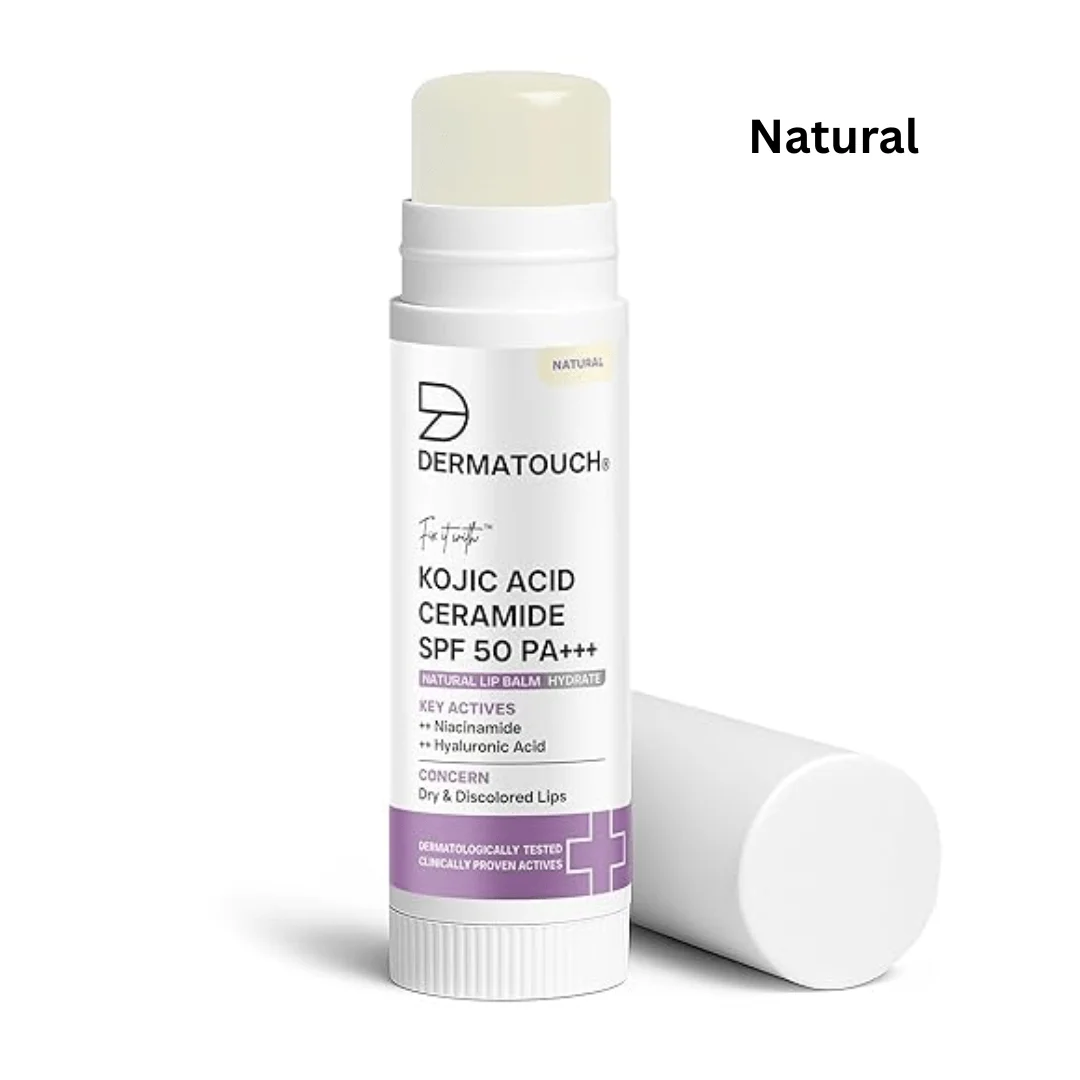 Dermatouch Kojic Acid Ceramide Tinted Lip Balm Natural