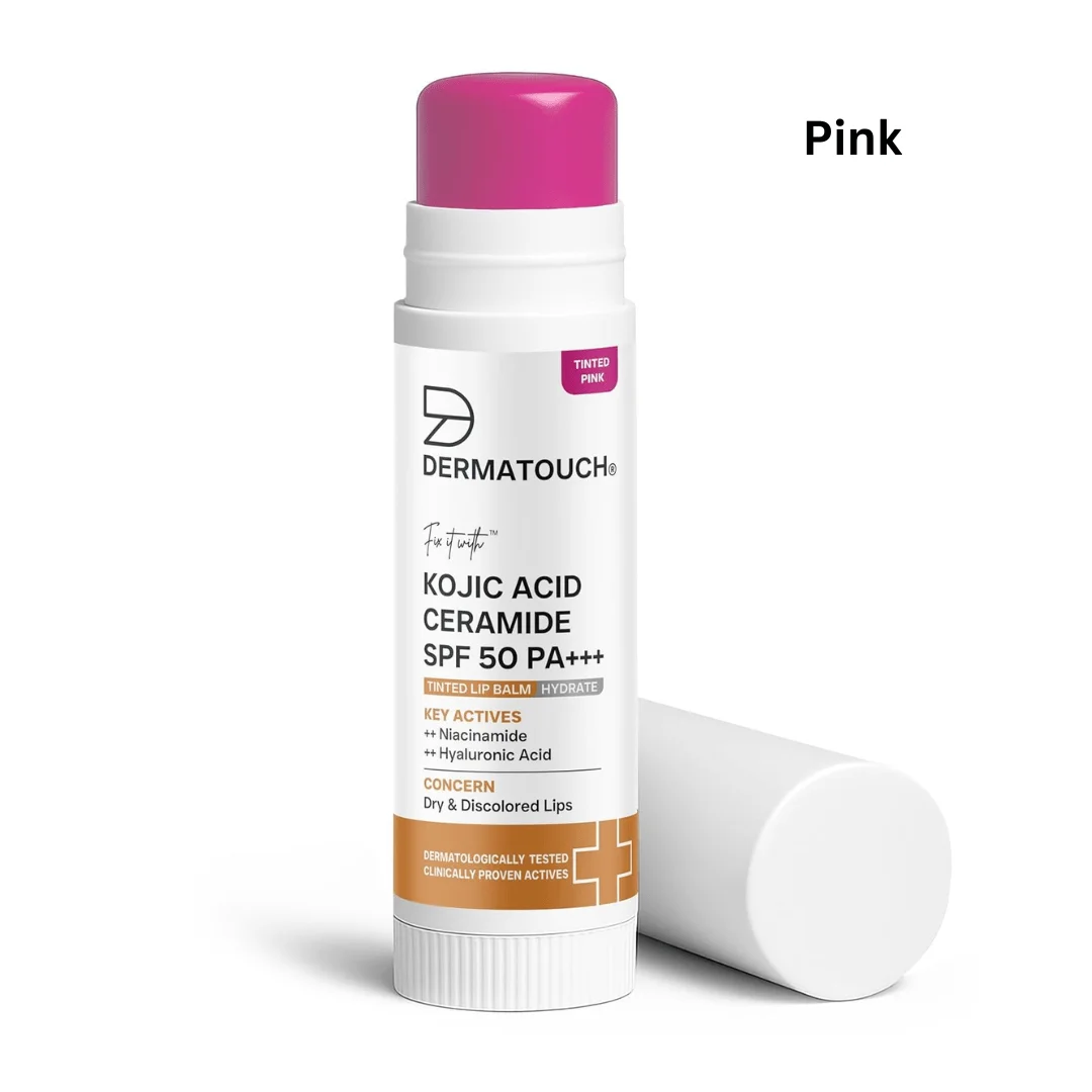 Dermatouch Kojic Acid Ceramide Tinted Lip Balm Pink