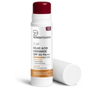 Dermatouch Kojic Acid Ceramide Tinted Lip Balm Wine