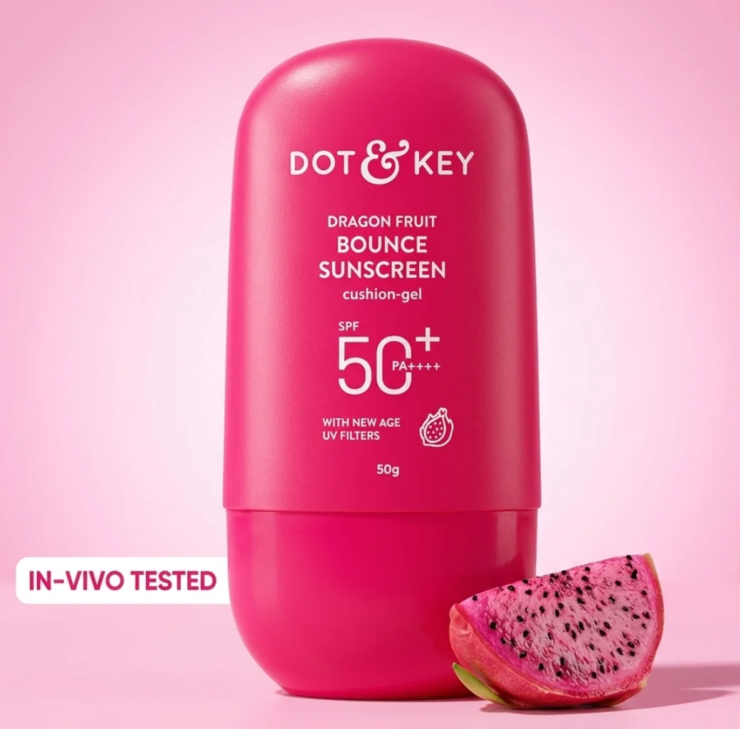 Dot & Key Dragon Fruit Bounce Sunscreen 50g In-Vivo Tested SPF 50+ PA++++ 50G