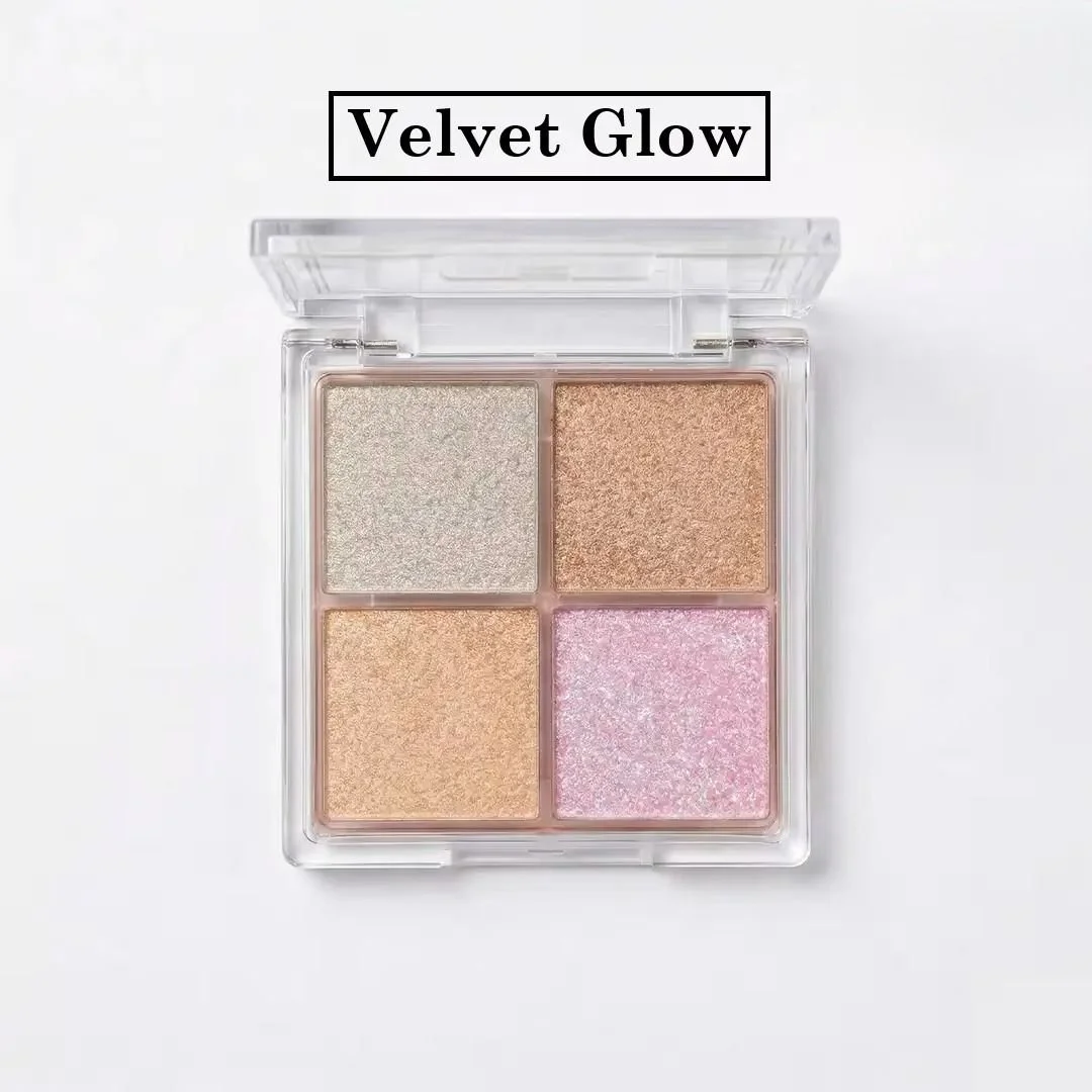 Everly Beauties Velvet Glow Bridal Luxury Highlight Palette