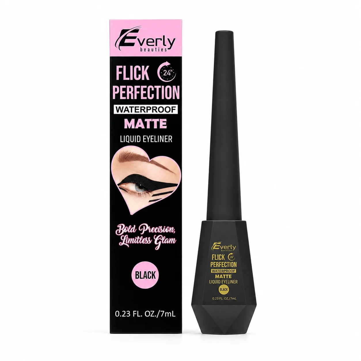 Everly Flick Perfection Waterproof Matte Liquid Eyeliner 7ml