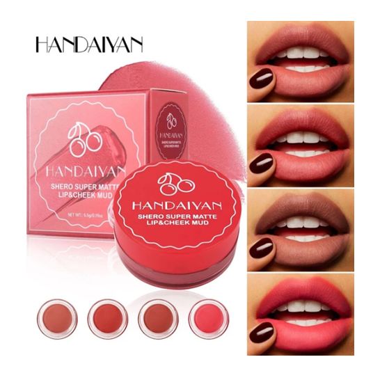 Handaiyan Shero Super Matte Lip & Cheek Mud – 5.5g