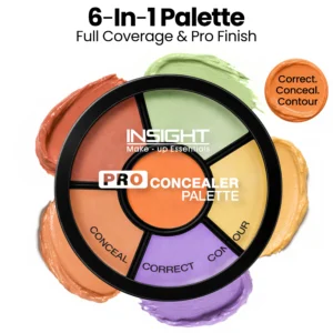 Insight Cosmetics Pro Concealer Palette Color Corrector Shade 102 – 15gm