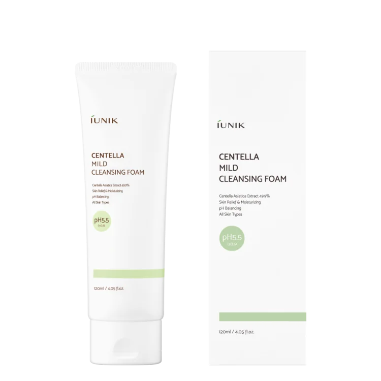 iUNIK Centella Mild Cleansing Foam 120ml