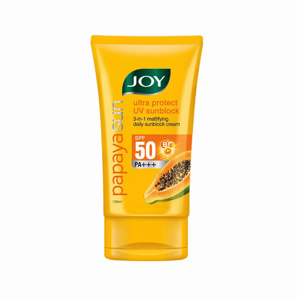 Joy Papaya Daily Nourishing SPF 50 Sunscreen Cream