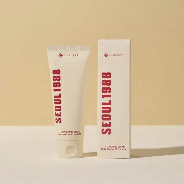 ksecret Seoul 1988 Cream  Snail Mucin 93+Rice 100ml