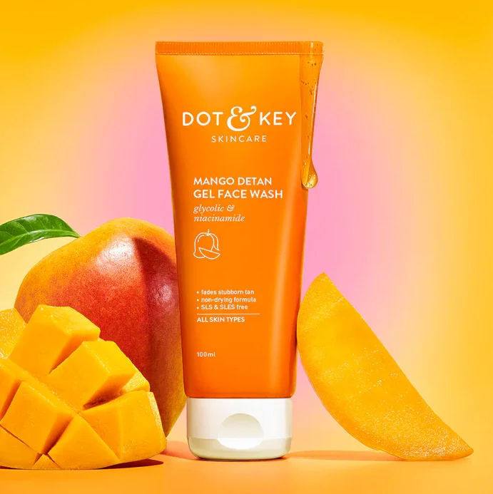 Dot & Key Mango Detan Gel Face Wash 100ml