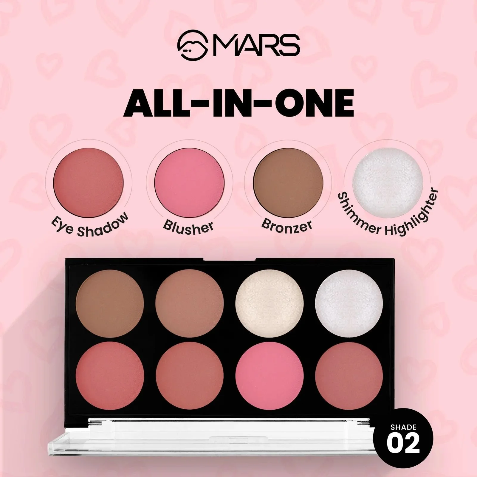 Mars Fantasy Face Palette Shade 2