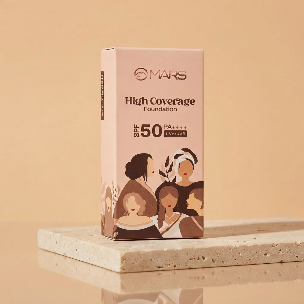 Mars high coverage Foundation spf 50 pa++++