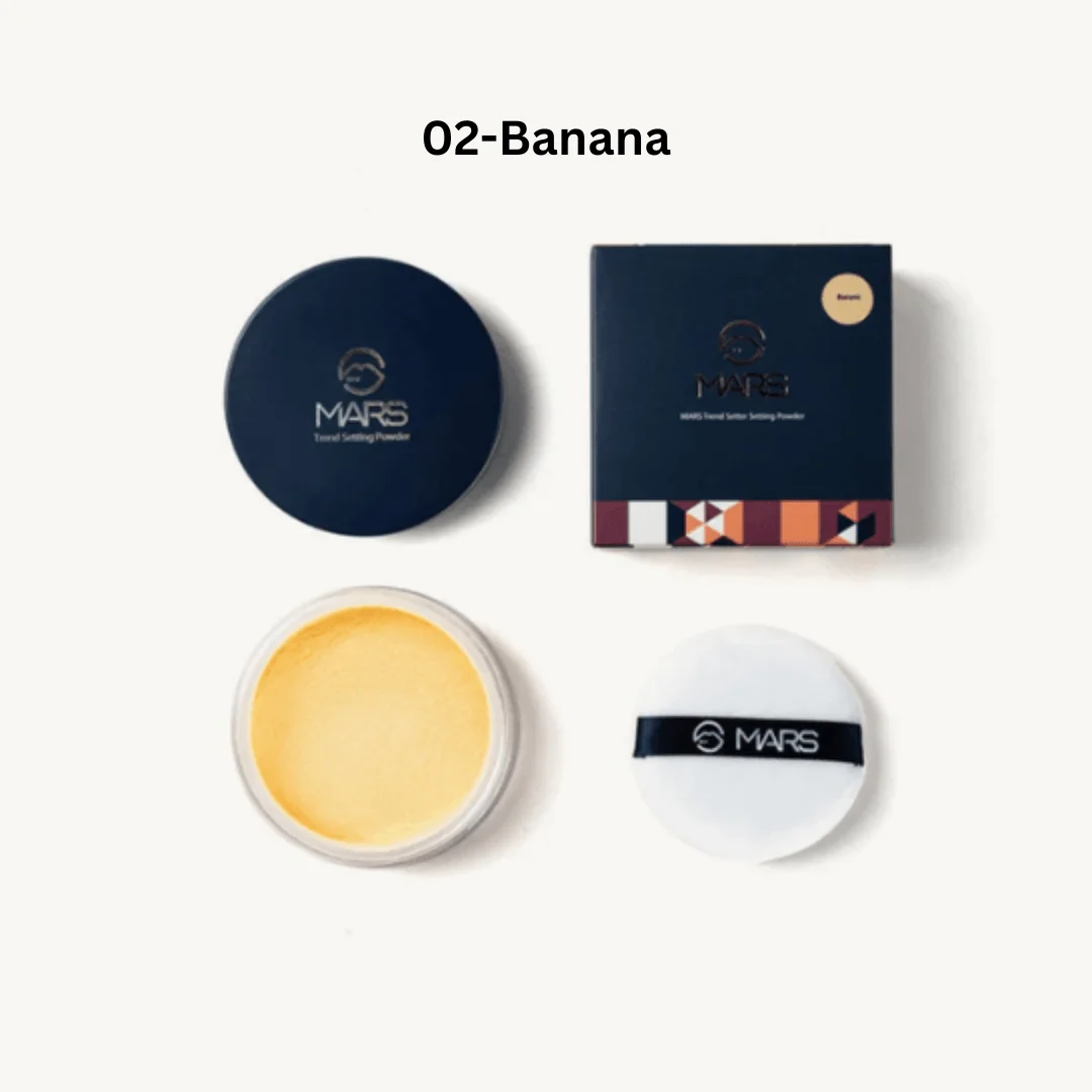 Mars Trend Setting Matte Loose Powder 02 Banana