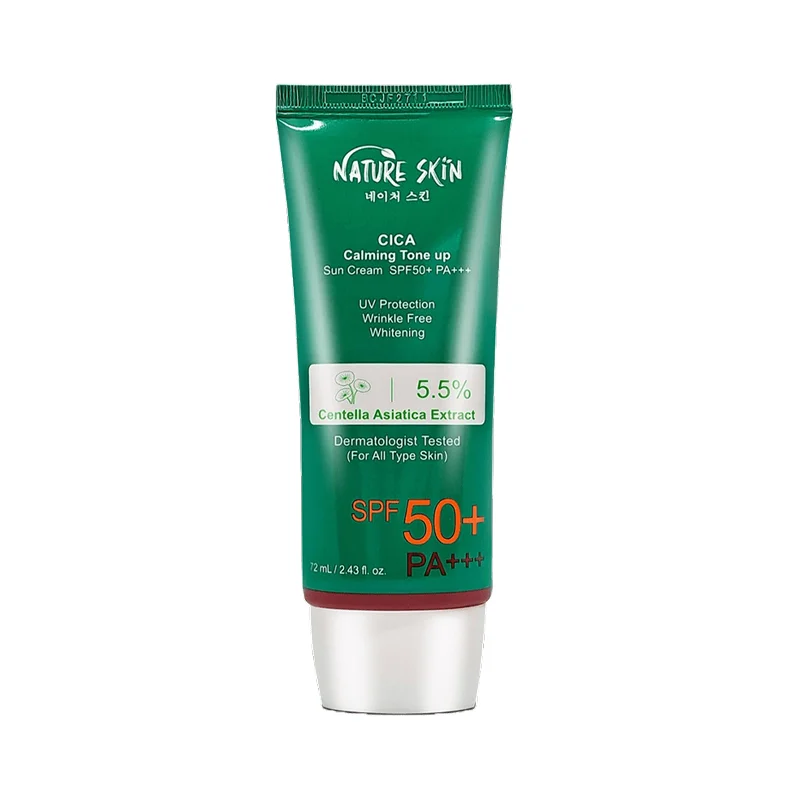 Nature Skin Cica Calming Tone Up Sun Cream SPF50+ PA+++