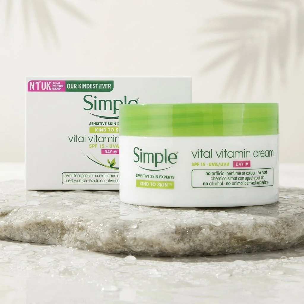 Simple vital vitamin day cream