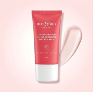 DOT & KEY Strobe Cream (Moisturizer + Highlighter) Pearl Pink 30ml