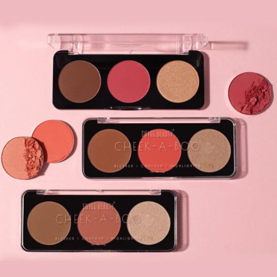 Swiss Beauty Cheek – A – Boo Contour Blusher Highlighter – 8g