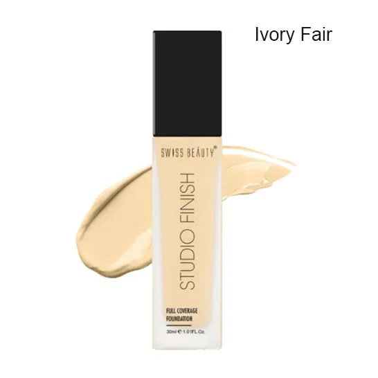 Swiss Beauty Full Coverage Foundation Studio Finish 30ml