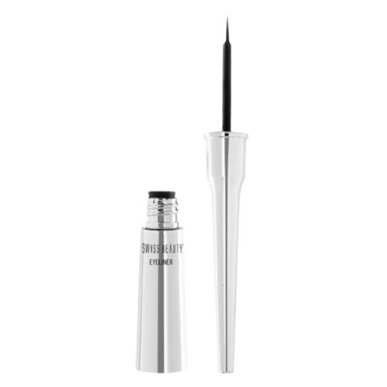 Swiss Beauty Jet Black Liquid Long Lasting Eyeliner Black – 4ml